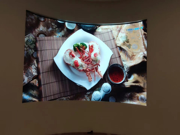 湖北室内P2.5弧形LED屏